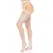 Leg Avenue White Crotchless Fishnet Stockings with Adjustable Garters