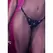 CalExotics Radiance tanga RHINE - Mreža, podesiva, akcenti od kamenčića