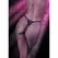 CalExotics Radiance tanga RHINE - Mreža, podesiva, akcenti od kamenčića