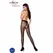 Passion TIOPEN 022 crna/crvena dekorativne otvorene hulahopke 20 DEN 1/2