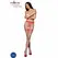 Passion TIOPEN 019 Red 3/4 Length 20 DEN Decorative Tights