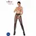 PASSION Tiopen 009 3/4 Black Tights 20 DEN - Elegant Decorative Design