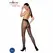 PASSION Tiopen 009 3/4 Black Tights 20 DEN - Elegant Decorative Design