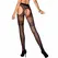 Passion TIOPEN 002 Black 20 DEN Open Crotch Tights Size 1/2