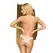 Penthouse Dangerous Darling Čipkana Tanga Bela S/M - Elegantan Floralni Dizajn