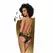 Penthouse Adore Me Lace Panties Black S/M - Elegant Floral Design