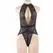 SUBBLIME Lace Teddy Open Cup S/M - Elegant Sheer Lingerie Bodysuit