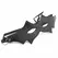 OHMAMA Feline Mask - Black PVC Costume Accessory, One Size