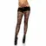 Leg Avenue Vine Lace Wrap-Around Tights One Size Black Open Back