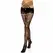 Leg Avenue Vine Lace Wrap-Around Tights One Size Black Open Back