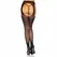 Leg Avenue Polka Dot Suspender Tights Lace Top One Size Black