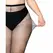 Leg Avenue Plus Size Ribane Ceglene Carape - Klasicni Crni Mrezasti Dizajn