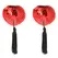 Coquette Chic Desire Nipple Covers Red - Elegant Self-Adhesive Set
