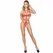 Me-Seduce Zulmira Teddy Crveni L/XL - Cipkani i Elasticni Bodysuit