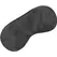 Darkness Basic Black Eye Mask saten sa podesivom trakom