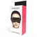 Darkness Basic Black Eye Mask saten sa podesivom trakom