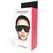 Darkness Premium PVC Black podesiva maska za oči za senzornu igru