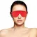 Darkness Red Eye Mask PVC sa podesivom trakom, visokokvalitetna završna obrada