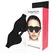 Darkness Black Mask PVC podesivi pokrivač za oči - udobno pristajanje