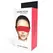 Darkness Satin Eye Mask crvena - podesiva, vrhunska udobnost pristajanja
