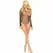 Leg Avenue Crystalized Mesh Body crni - dugi rukavi, rhinestones, jedna veličina