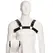 BDSMstore Leather Body Harness Black Adjustable Bull Dog S-XL