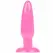 Baile Small Pink Plug 15 cm - Flexible Silicone Model with Suction Base