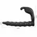 Pretty Love Blackney Silicone Intimate Support Ring with Vibrating Plug, Black