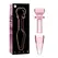 Ibiza Nebula Series Model 7 intimni čep od borosilikatnog stakla roze 13,5cm