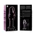 Ibiza Nebula Series Model 6 intimni stakleni čep roze 12,5 cm borosilikat