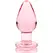 Ibiza Nebula Serija Model 3 Intimni Stakleni Čep Pink 11cm O5cm Borosilikat