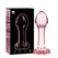 Ibiza Nebula Serija Model 2 Intimni Čep Borosilikatno Staklo Pink 11cm