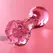 Ibiza Nebula Serija Model 2 Intimni Čep Borosilikatno Staklo Pink 11cm