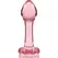 Ibiza Nebula Serija Model 2 Intimni Čep Borosilikatno Staklo Pink 11cm