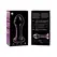 Ibiza Nebula Serija Model 2 Intimni Čep Borosilikatno Staklo Pink 11cm