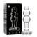 Ibiza Nebula Serija Model 1 Intimni Stakleni Čep Prozirni 10.5 cm O 3 cm