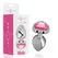 INTENSE Aluminijumski Metalni Čep Pink Srce L - Luksuzni Dragulj, 9cm