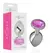 INTENSE Aluminijumski Metalni Čep M sa Pink Kristalnim Akcentom, 8cm x 3.3cm