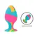 Intense Multicolor Silicone Plug Set - 3 Sizes, Ergonomic Design