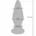 TOYJOY The Shining Vibrantni Stakleni Čep - 5 Režima, Premium Dizajn