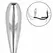 CalExotics Star Fucker Glider Plug - Dual Enhancer & Metal Probe with Gem Base