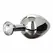 CalExotics Star Fucker XL Teardrop Plug - Aluminum & Silicone System