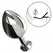 CalExotics Star Fucker XL Teardrop Plug - Aluminum & Silicone System