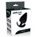 Addicted Toys Intimni Čep 8.5 cm - Fleksibilan Ergonomski TPR, Crni