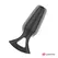 ANBIGUO Alexandru Silikonski Intimni Čep sa WATCHME Daljinskim, 13.6 cm, Crni