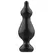 Addicted Toys Silikonski čep 13.6 cm Crni - Anatomski model za obuku