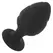 OHMAMA Silicone Intimate Plug L 9cm - Medical Grade, Ergonomic, Black