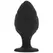 OHMAMA Silicone Intimate Plug S 6cm - Ergonomic, Medical Grade, Black