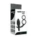 Addicted Toys Double Black Ring Intimate Plug with Vibrating System 12cm