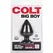 CalExotics Colt Big Boy Crni silikonski čep Ergonomski 6cm/5cm